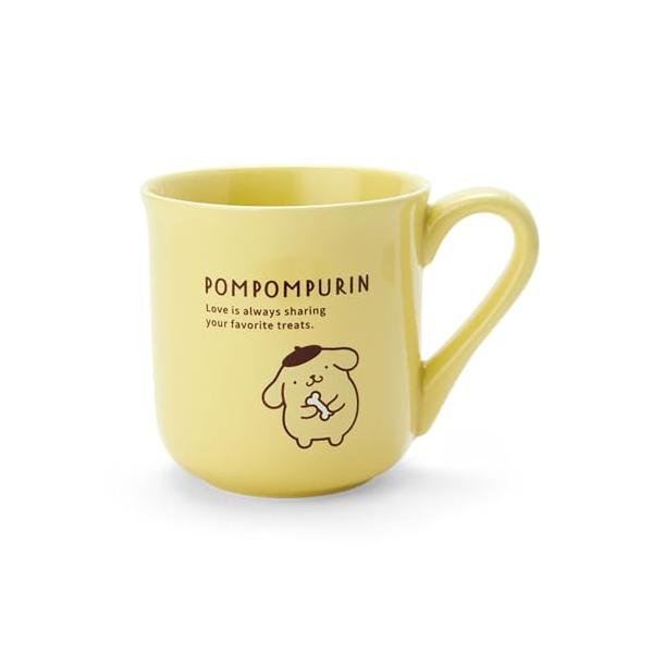 サンリオ(SANRIO) ポムポムプリン マグカップ 電子レンジ・食器洗浄機・食器乾燥機の使用可 陶磁器 422410