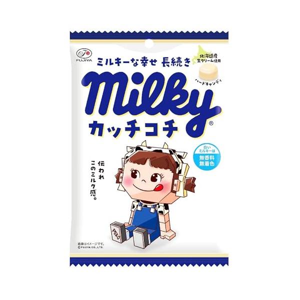 他サイト： 不二家 カッチコチミルキー袋 72g×6袋の商品画像