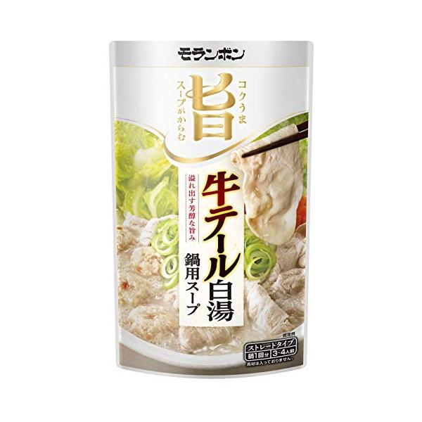 モランボン 牛テール白湯鍋用スープ たれ 調味料 食材