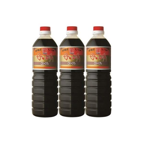 かねよ 母ゆずり濃口 1000ml 3本セット