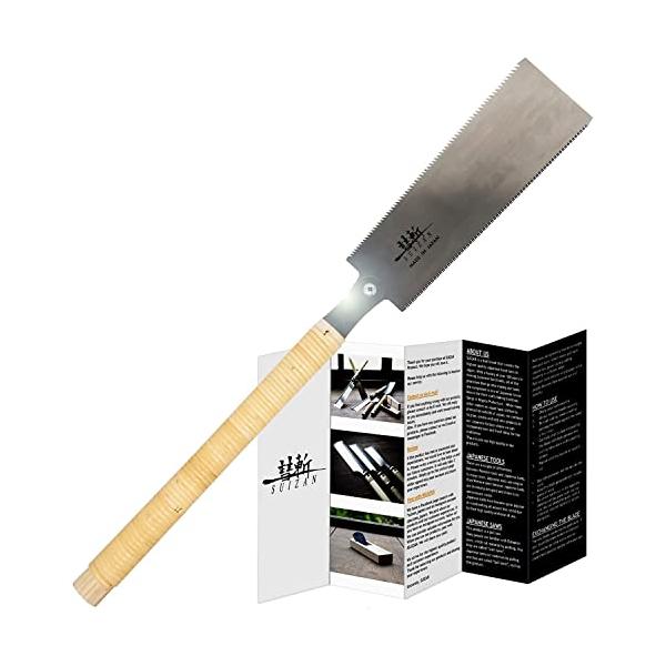 他サイト： SUIZAN スイザン 両刃鋸 240mm 替刃式 木工用の商品画像