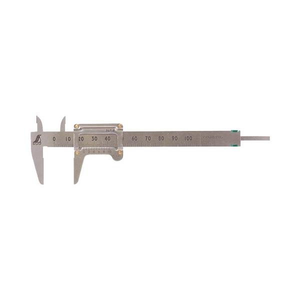 他サイト： シンワ測定(Shinwa Sokutei) ポケットノギス 100mm 19518の商品画像