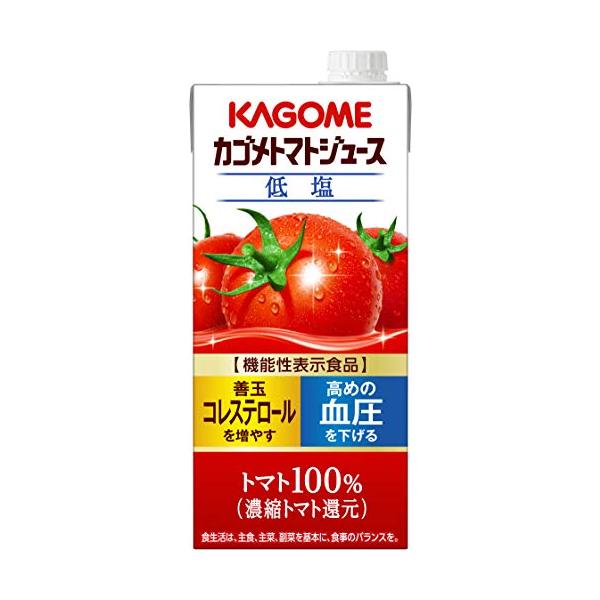 他サイト： カゴメトマトジュース低塩機能性表示食品1L1000ml6本業務用レストラン用の商品画像