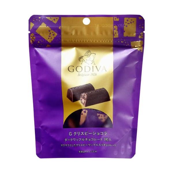 GODIVA(ゴディバ) クリスピーショコラダークワッフルチョコレート7粒入