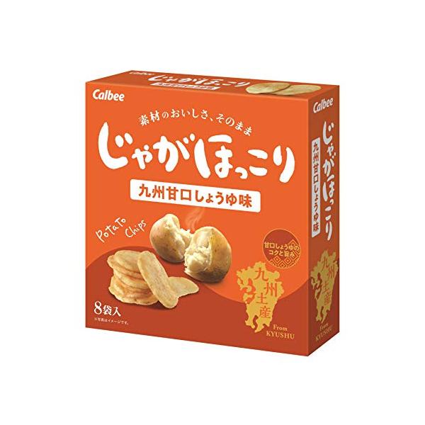 他サイト： 大邦物産 じゃがほっこり九州甘口しょうゆ味 8袋の商品画像