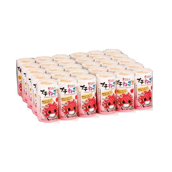 シャイニー プチねぶたりんごジュース 125ml×30本