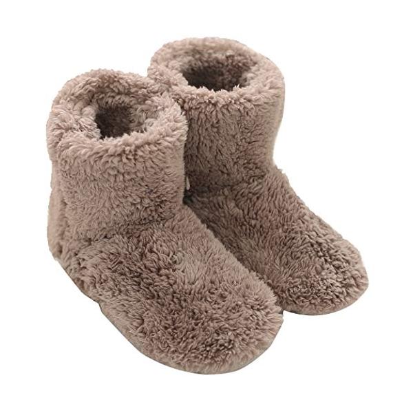 スリッパ・ベージュ 27.0~28.5 cm 2021冬・・Size:27.0~28.5 cmColor:ベージュ・【もこもこふわふわ暖かい・やわらかで脱ぎ履きしやすく】包み込まれるようなフィット感と、とろける履き心地が魅力のルームシューズ...