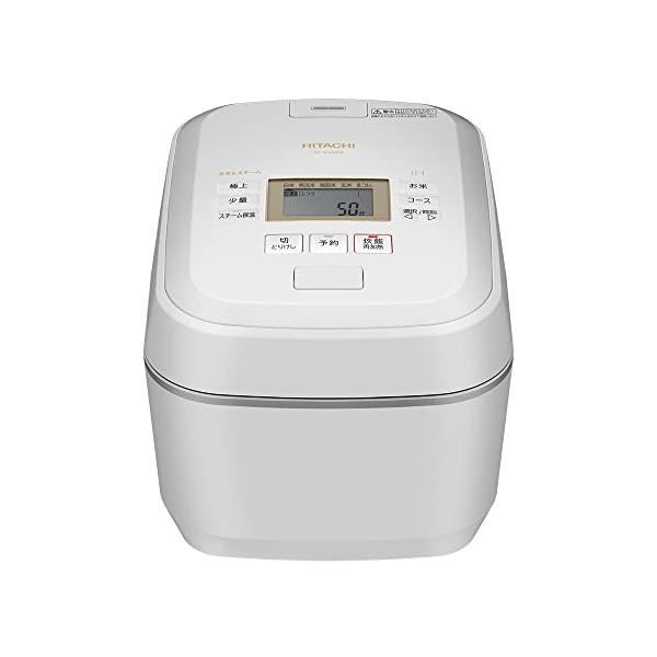 他サイト： 日立(HITACHI) 炊飯器 5.5合 圧力&amp;スチームIH 蒸気カット RZ-V100FM W フロストホワイト 八代目儀兵衛 監修 日本製の商品画像