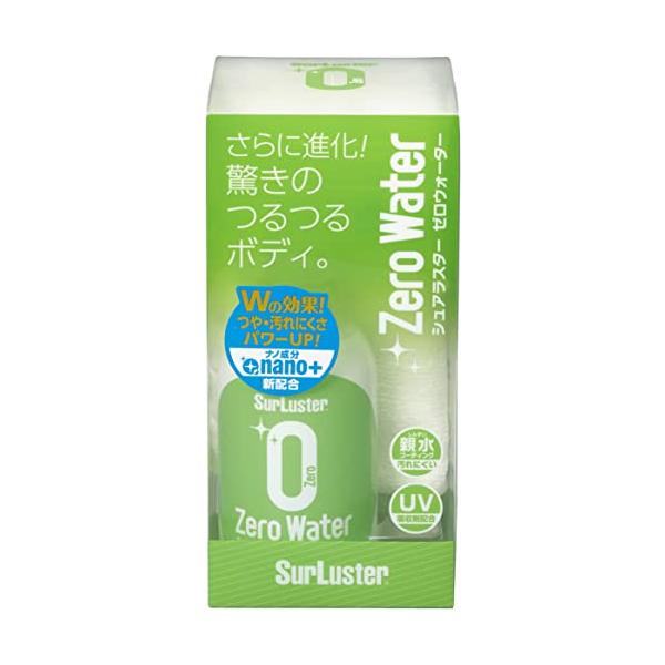 他サイト： シュアラスター 洗車用品 ガラス系ナノコーティング剤 ゼロウォーター nano+配合 280ml スプレー S-108 耐久2か月 親水 UV吸の商品画像