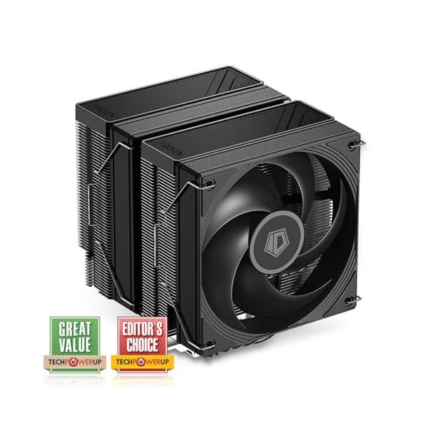 他サイト： ID-COOLING FROZN A620 PRO SE - ブラックアウトデュアルタワーエアCPUクーラー、6本の6mm熱管、デュアル120xの商品画像