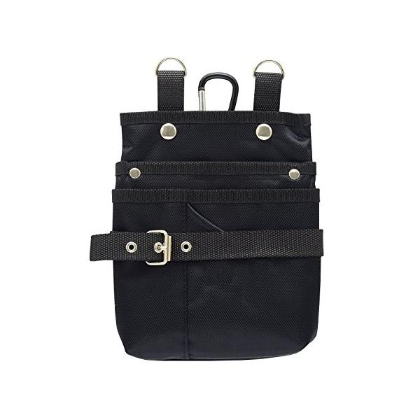 他サイト： 高儀 TAKAGI ガーデニングポーチ ブラック TGP-LBKの商品画像