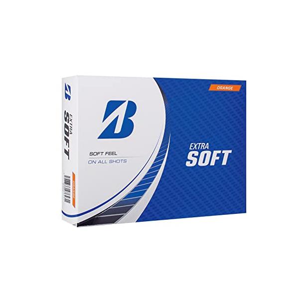 他サイト： BRIDGESTONE(ブリヂストン)ゴルフボール EXTRA SOFT 2023年モデル 12球入 オレンジの商品画像