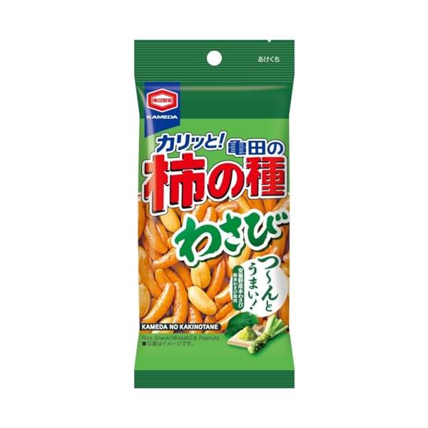 他サイト： 亀田製菓 亀田の柿の種わさび 57g×12袋の商品画像