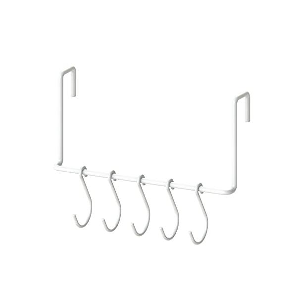 他サイト： 平安伸銅工業 LABRICO DIY収納パーツ ナゲシレールハンガー ホワイト使用荷重2kg KXW-212の商品画像