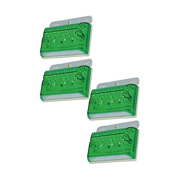 他サイト： morytrade LED サイドマーカー 12V マーカーランプ 角型 ダウンライト 軽トラ (緑 4個セット)の商品画像