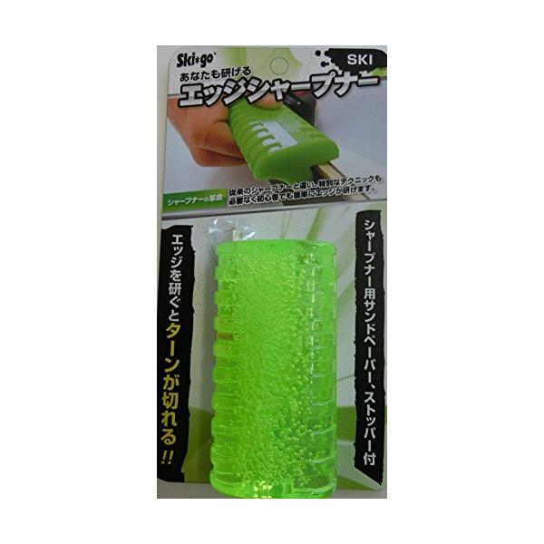 ・  Q1・シール式サンドペーパーと角度調整りべリング白テープを本品に貼り、スキーのエッジにしっかり固定し、スライドさせエッジを研ぎます。・スキー板によって滑走面がエッジより高い物がありますので、必ず、リベリングテープを貼り、滑走面を傷つけ...