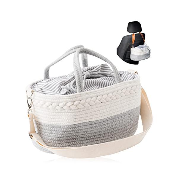 他サイト： altoina  助産師推薦  おむつストッカー オムツストッカー ベビー用品 おむつポーチ 出産祝い 新生児 おむつ オムツ 赤ちゃん用品 新の商品画像