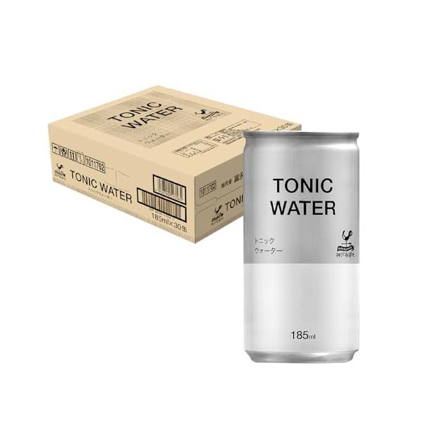 他サイト： 神戸居留地 トニックウォーター 185ml 30本 割り材 1杯使い切り ミニ缶ですぐ冷える 強炭酸の商品画像