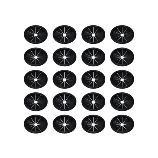 ミニキッチン用 菊割れゴムブラック/20個セット/SP-213T-20・Color:ブラックSize:20個セットStyle:ミニキッチン用 菊割れゴム・パッケージ個数:1・製品サイズ / 直径79.6cm×高さ0.6cm(1個あたり)・材...