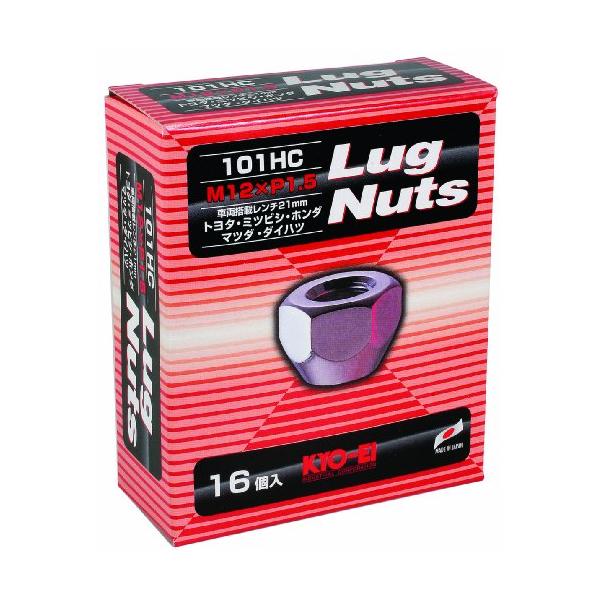他サイト： KYO-EI   協永産業   ラグナット   個数:16個入     貫通タイプ 21HEX   M12 x P1.5 101HC-16Pの商品画像
