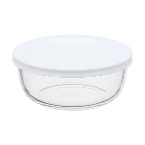 iwaki(イワキ) 耐熱ガラス 保存容器 S 400ml ごはん 1膳 パックぼうる KBC4140-W1