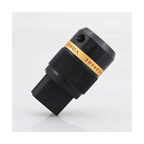 ビボルオーディオハイエンドグレードインレットプラグ 20Aインレットプラグロジウムメッキ