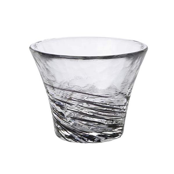 シック盃 夜霧/直径約6.5cm × 高さ約5cm/F-71902・Color:盃 夜霧Size:直径約6.5cm × 高さ約5cm・パッケージ個数:1・色も形も様々なガラスの酒器「盃コレクション」シリーズ・サイズ:約最大6.5(口径6.5...