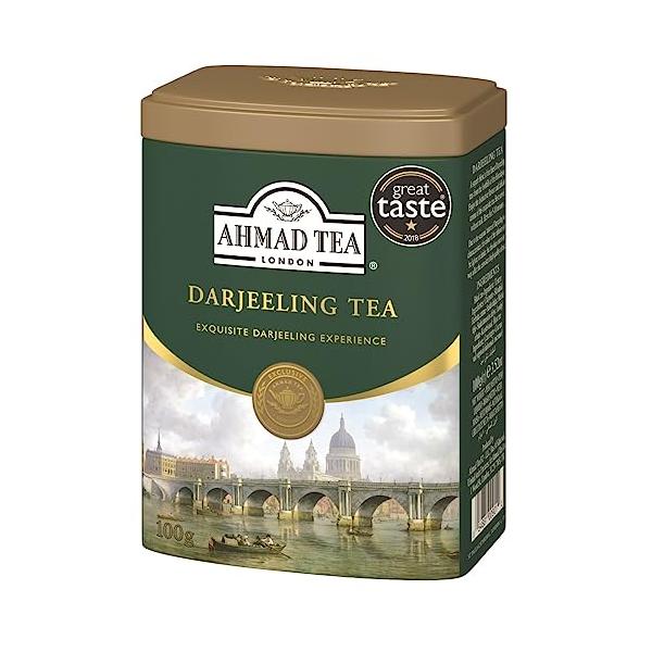 他サイト： アーマッドティー ダージリン リーフ ( 茶葉 ) 100g 缶  紅茶 AHMAD TEAの商品画像