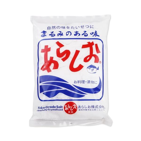 あらしお株式会社 あらしお 600g 1袋 塩 粗塩 天然塩 自然塩 海水塩 平釜塩 盛り塩 4970168106011