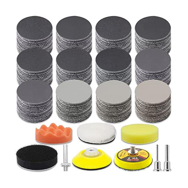 -/50mm/-・Size:50mm・パッケージ個数:1・セット内容：180枚セット 50mm 耐水ペーパーです: #60 #80 #100 #150 #240 #400 #800 #1200 #2000 #3000 #5000 #1000...