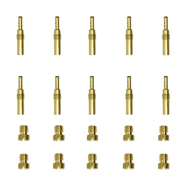 パッケージ個数:1・20個入り1セットパイロットジェット ジェット メインジェット 20個10サイズ を含みます 。仕様：#32 #35 #40 #45 #48 #50 #52 #55 #100 #105 #108 #110 #115 #1...