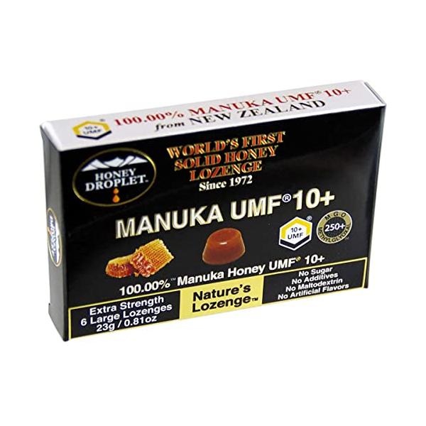 他サイト： ハニードロップレットマヌカハニーUMFR10+(のど飴) -1箱の商品画像
