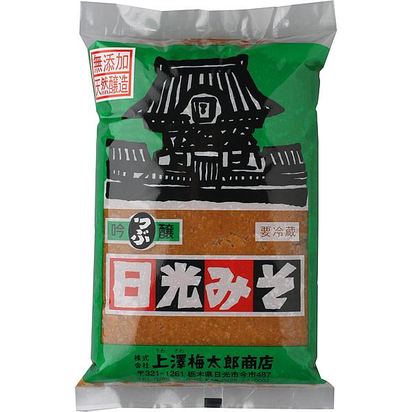 日光味噌 粒みそ 1000g 袋入り
