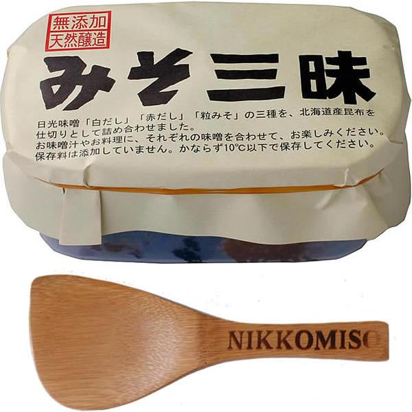 日光味噌 みそ三昧 650g パック入り