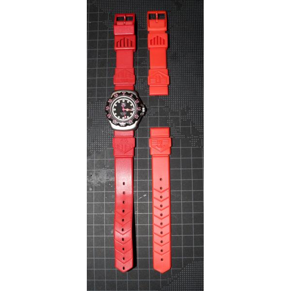 タグホイヤのフォーミュラ1 純正ベルト18mm メンズ用です。 TAG HEUER 「タグホイヤー TAGHEUER 向け」 輸入王オリジナル