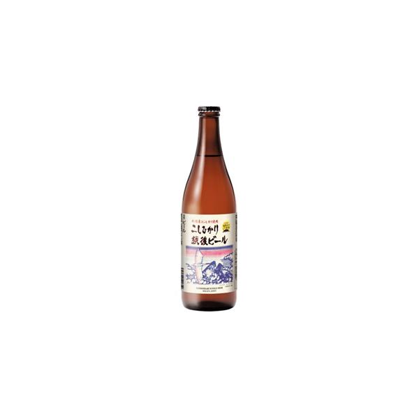 エチゴビールこしひかり越後ビール瓶佐渡ラベル500mlx15本
