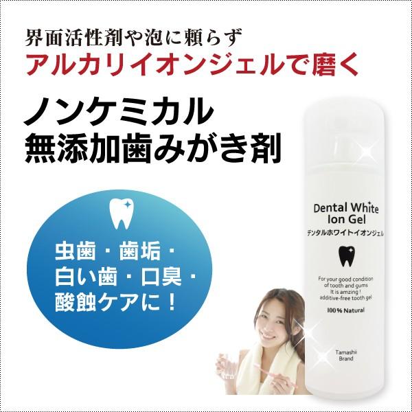 ノンケミカル無添加歯磨きジェル デンタルホワイトイオンジェル100ml 約100 150回分 界面活性剤 研磨剤 フッ素 発泡剤 人工香料 甘味料不使用 Ka1292 オーガニック無添加 魂の商材屋 通販 Yahoo ショッピング