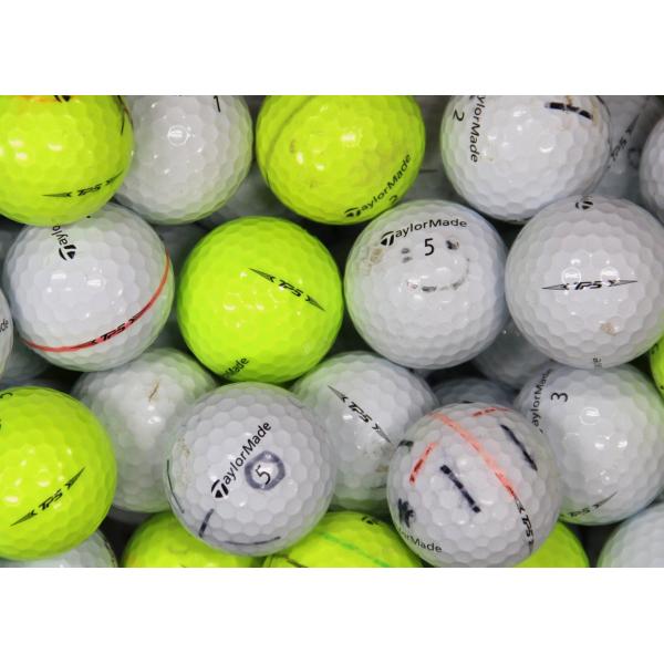 落書き テーラーメイド TaylorMade TP5x 2021年モデル 50個 球手箱 ロストボール TaylorMade（テーラーメイド） 落書き TaylorMade TP5 2021年モデル 50