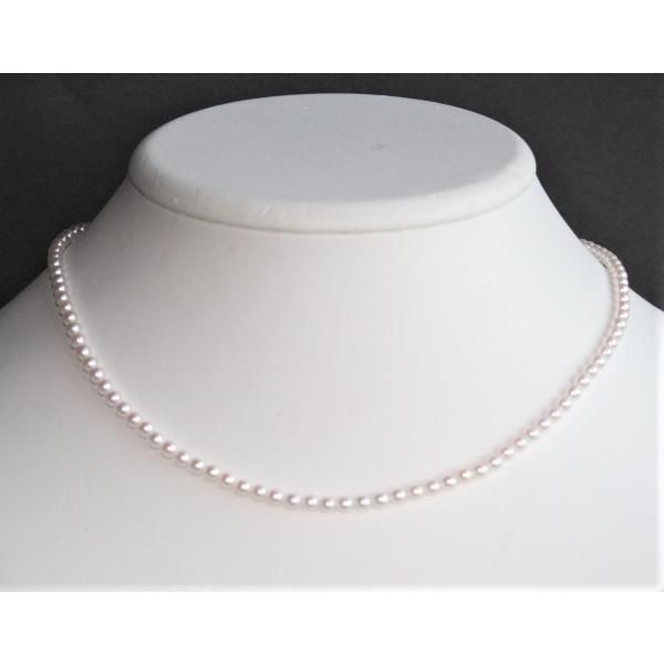 照り艶最強 訳ありホワイト あこやベビーパール 3mm 希少サイズ 照り艶