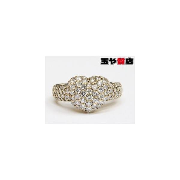Ponte Vecchio（ポンテヴェキオ） ダイヤ1.5ct ハート K18 リング 11号