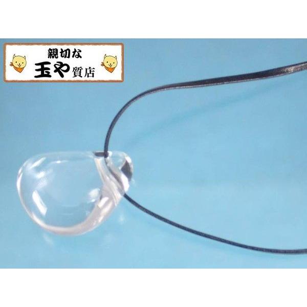 バカラ（Baccarat） ガレ クリスタル ペンダント チョーカー : 親切な