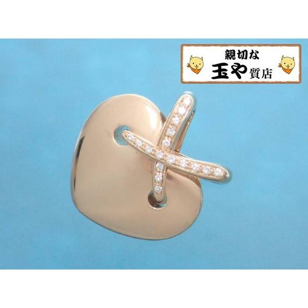 リアン（CHAUMET） ショーメ CHAUMET ダイヤ リアンハート ラージ K18  