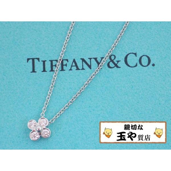 TIFFANY&Co.（ティファニー） ダイヤ 4P ベゼルセット フラワー