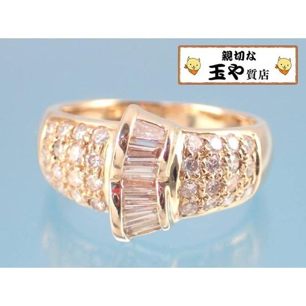Ponte Vecchio ポンテヴェキオ PV ダイヤ0.70ct パヴェ テーパカット 