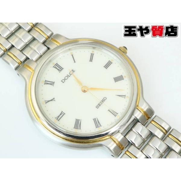 SEIKO（セイコー） 美品 ドルチェ 5E31-6C90 クオーツ メンズウォッチ