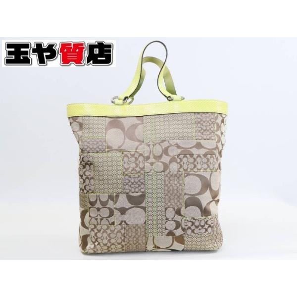 COACH（コーチ） シグネチャー パッチワーク C05Q-3694 バック 4963 