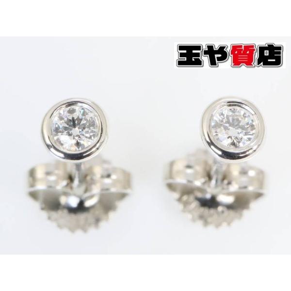 ティファニー ダイヤ1px2 バイザヤード ピアス プラチナ Pt950 5316 親切な 玉や質店 通販 Yahoo ショッピング