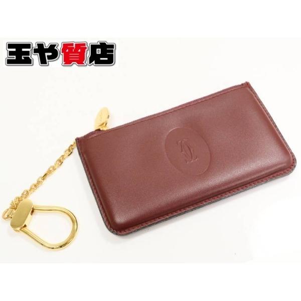 Cartier（カルティエ） 美品 コインケース キーリング付 マストドゥ