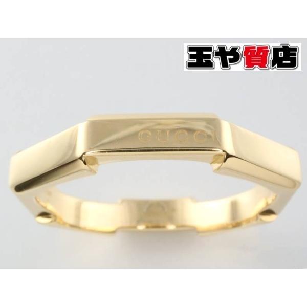 GUCCI（グッチ） リンクトゥラブ 日本限定 リング 19.5号 K18 YG 8角形