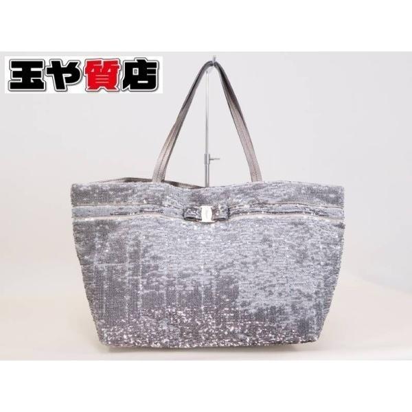 FERRAGAMO（フェラガモ） スパンコール トートバッグ GG21 B645 : 親切